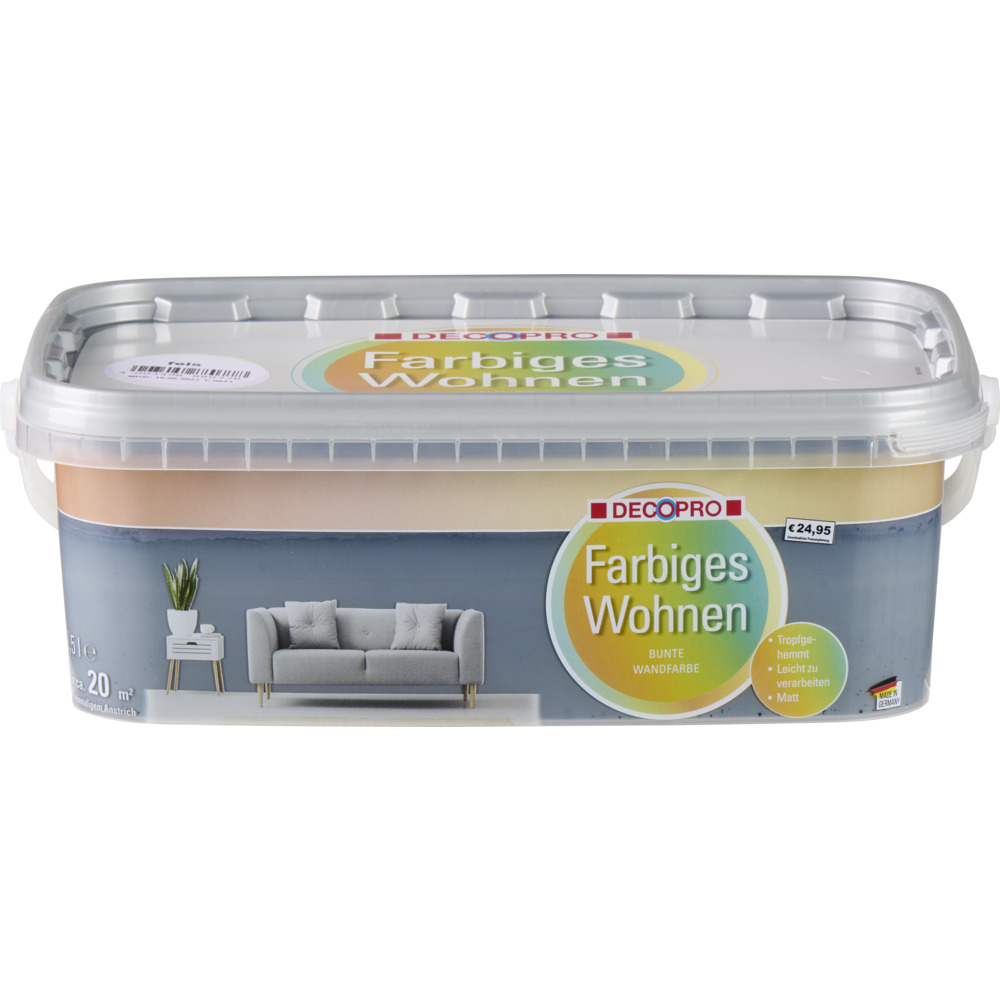 DECOPRO Farbiges Wohnen Fels 2,5 L image number 3