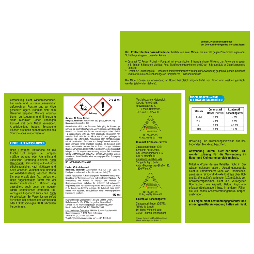 Protect Garden Curamat AZ Rosen Kombi-Set  image number 1