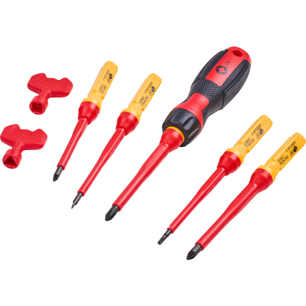 GERMANIA&reg; VDE-Schraubendreher-Set 8-teilig image number 1