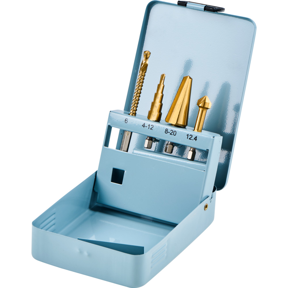 HSS Bohrer Universalbohrer Set Titan Nitrid beschichtet