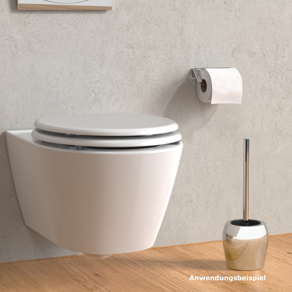 WC B&uuml;rstenhalter Chrom image number 7