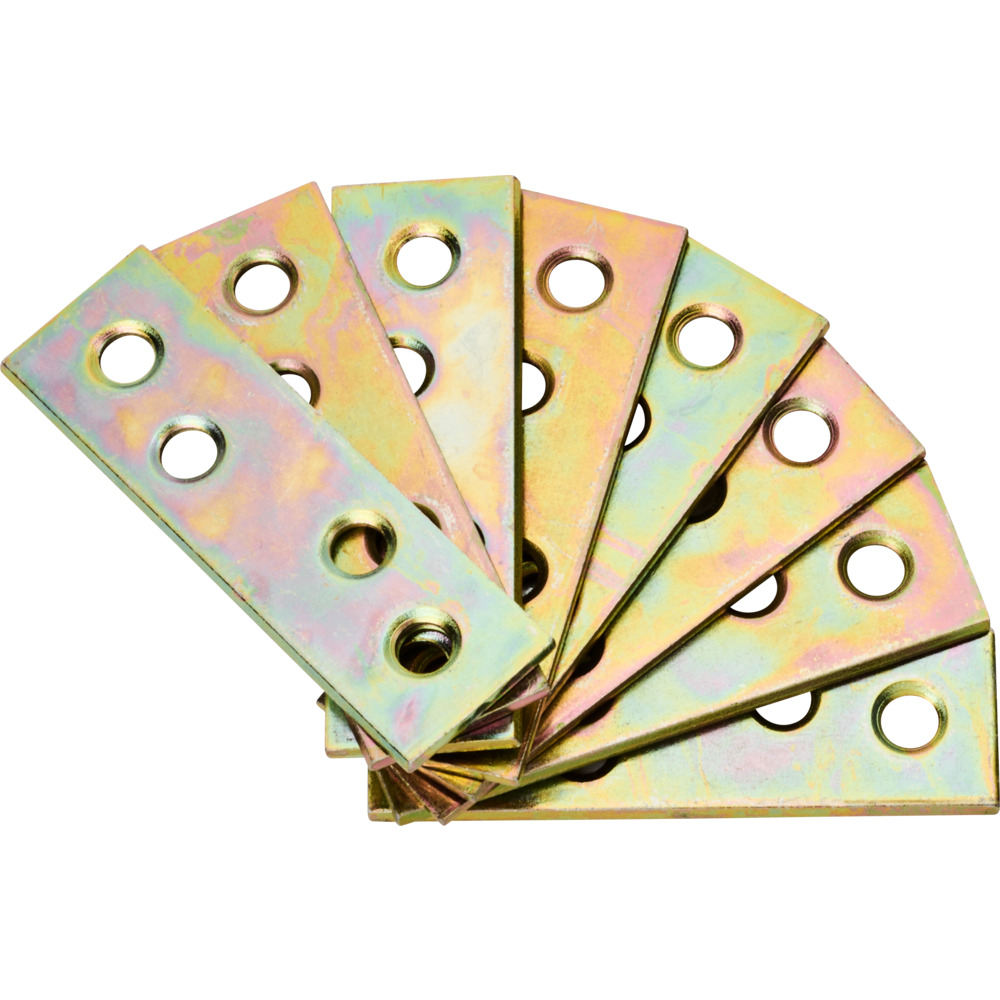 Verbindungsblech 50 x 15 mm 8 St&uuml;ck