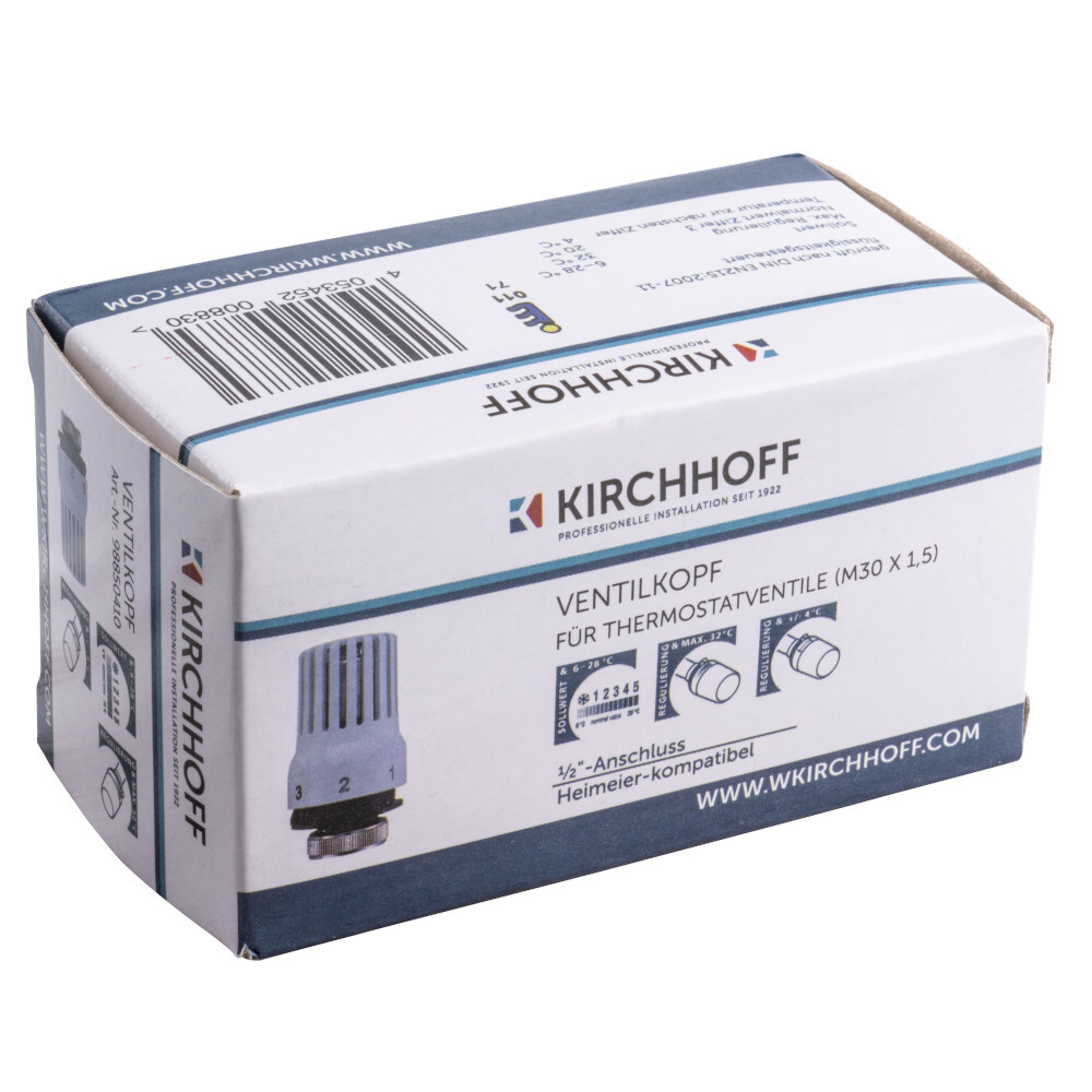 Thermostatventil-Kopf Kirchhoff M30x1,5 image number 2