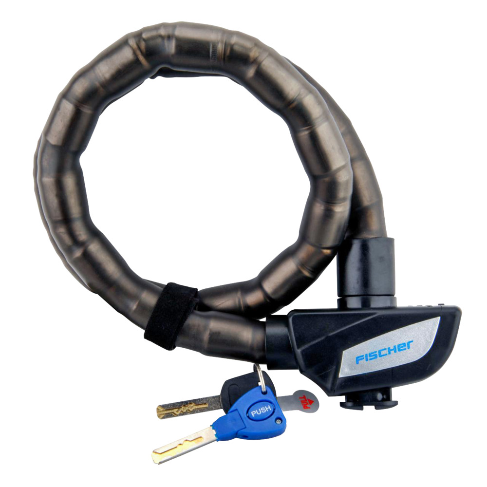 FISCHER Fahrradschloss Kabelschloss Glieder  90 cm