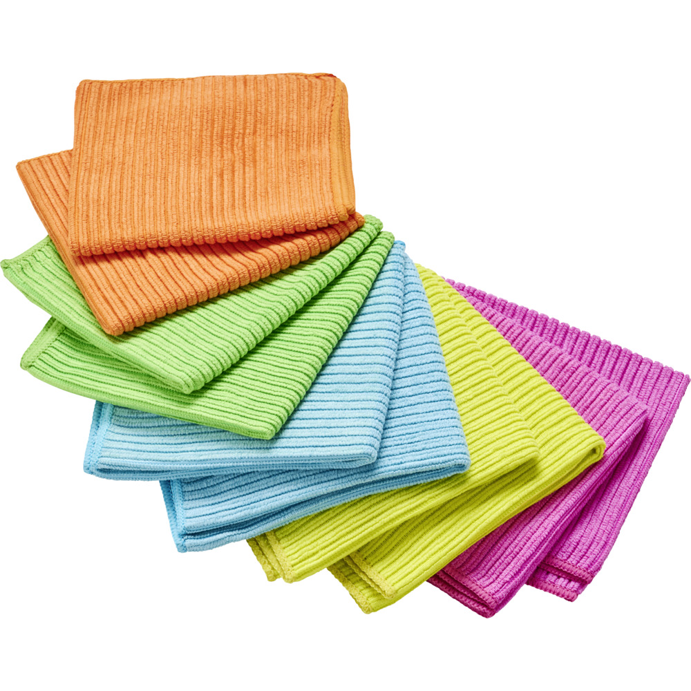 Mikrofaser Reinigungst&uuml;cher 32 x 31 cm 10er Set image number 1