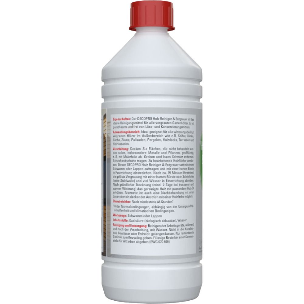 DECOPRO Holz-Reiniger und Entgrauer image number 1